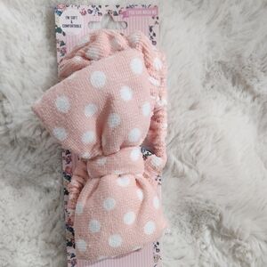 NEW Dollcake Pink Polka Dot Headband